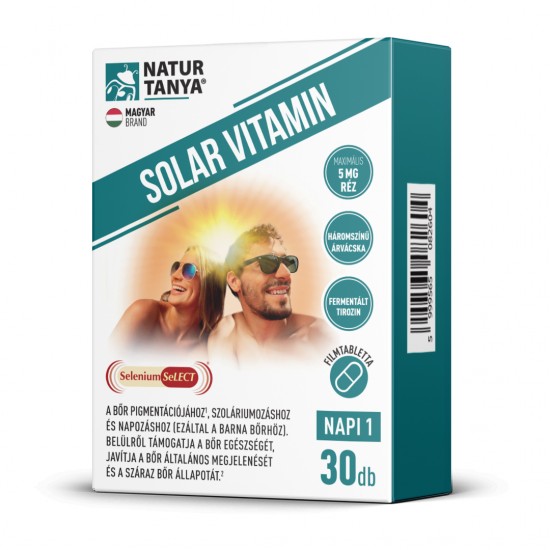 Natur Tanya Solar Vitamin Tabletta 30db