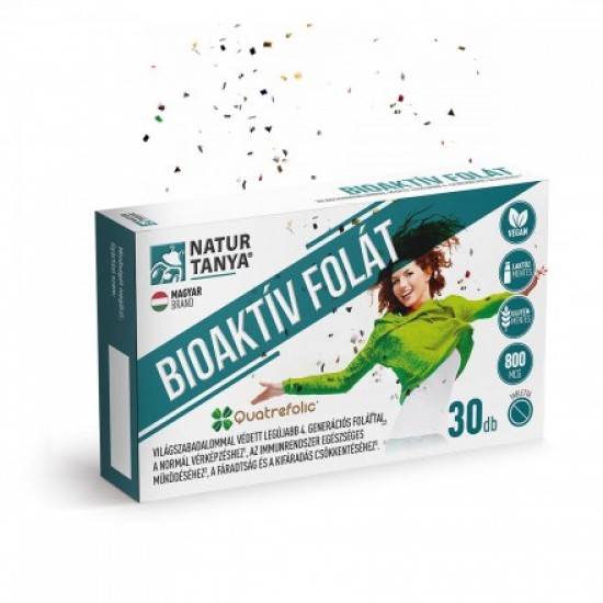 Natur Tanya Bioaktív Folát 800mcg Tabletta 30db