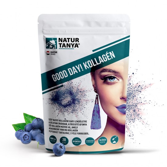 Natur Tanya Good Day! Kollagén Áfonya Ízű 20 Adag 237g