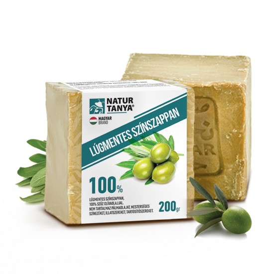 Natur Tanya Lúgmentes Színszappan 100% Olívaolajjal 200g