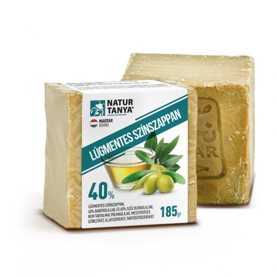 Natur Tanya Lúgmentes Színszappan 40% Babérfaolajjal És 60% Olívaolajjal 185g