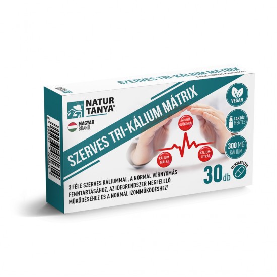 Natur Tanya Tri- Kálium Mátrix 300mg Tabletta 30db