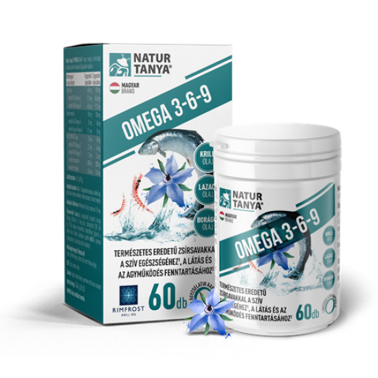 Natur Tanya Szerves Omega 3- 6- 9 kapszula 60db