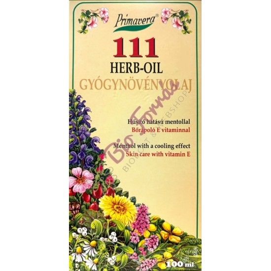 Primavera 111 Gyógynövényolaj 100ml