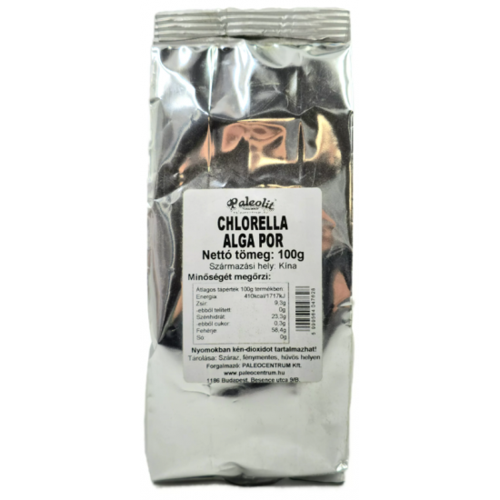 Paleocentrum Chlorella Alga Por 100g