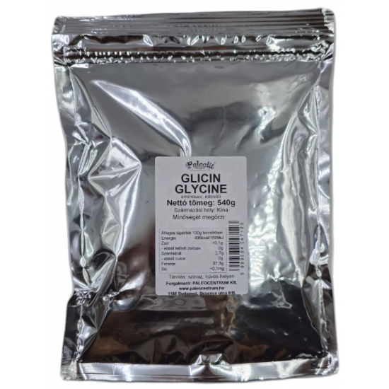 Paleocentrum Glicin Aminósav, Édesítő 540g