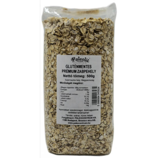 Paleocentrum Gluténmentes Zabpehely Magyar 500g