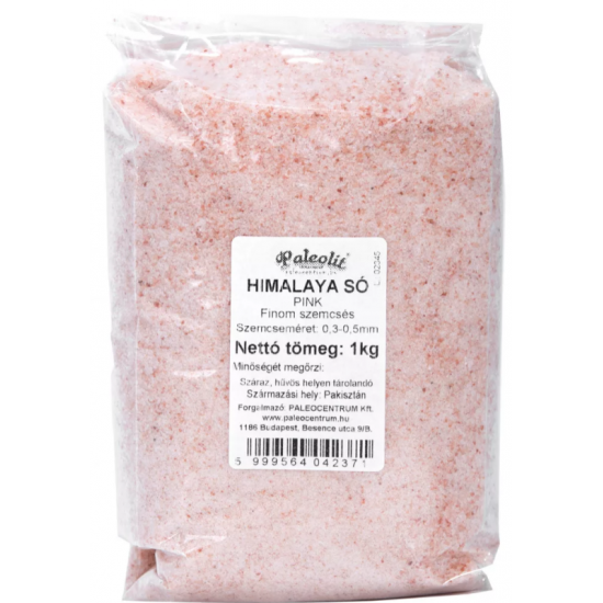 Paleocentrum Himalája só Rózsaszín Finomszemcsés 1kg