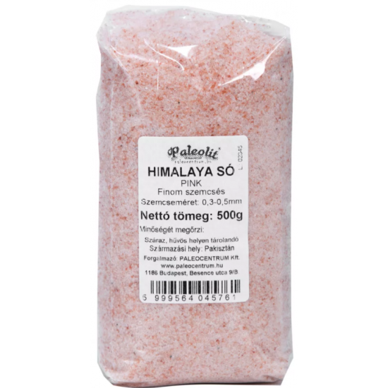 Paleocentrum Himalája só Rózsaszín Finomszemcsés 500g