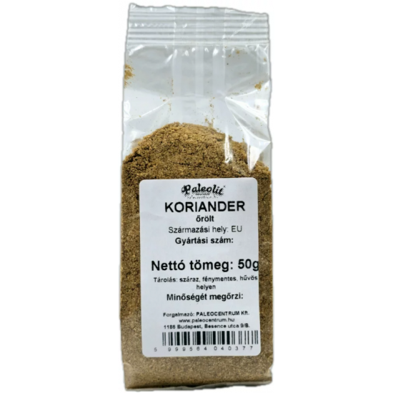 Paleocentrum Koriander Őrölt 50g