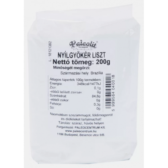 Paleocentrum Nyílgyökérliszt 200g