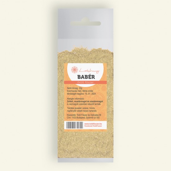 Lakshmí Babér Őrölt 30g /Toldi/