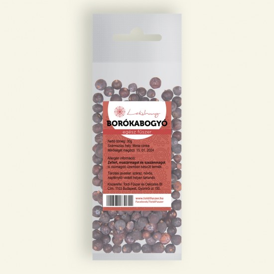 Lakshmí Borókabogyó Egész 30g /Toldi/