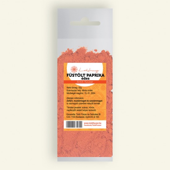 Lakshmí Füstölt Édes Paprika 50 G /Toldi/