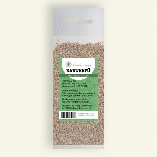 Lakshmí Kakukkfű Morzsolt 20g /Toldi/