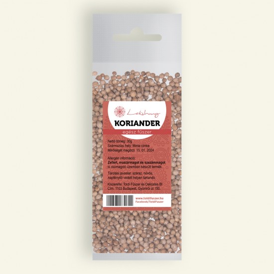 Lakshmi Koriander Mag Egész 30g