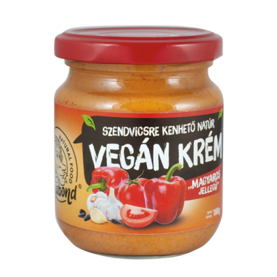 Vegabond Vegán Szendvics Krém Magyaros Jellegű 180g